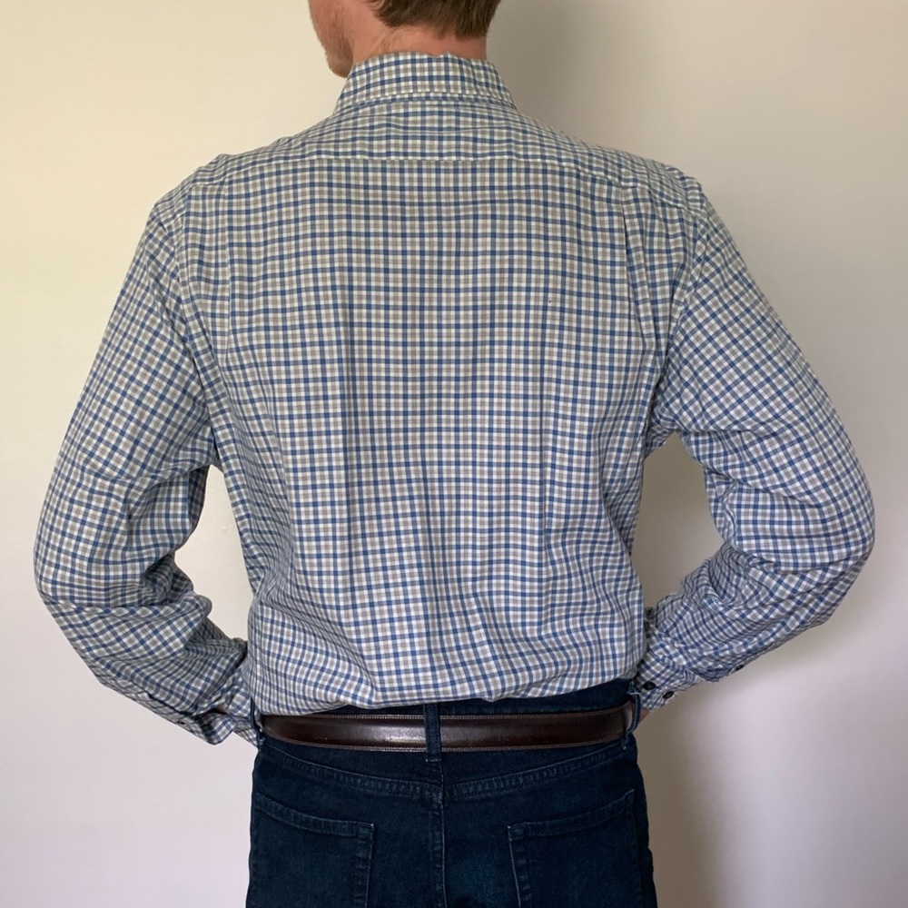 Checked L.L. Bean Button-Up 🍃 - Picture 3 of 4
